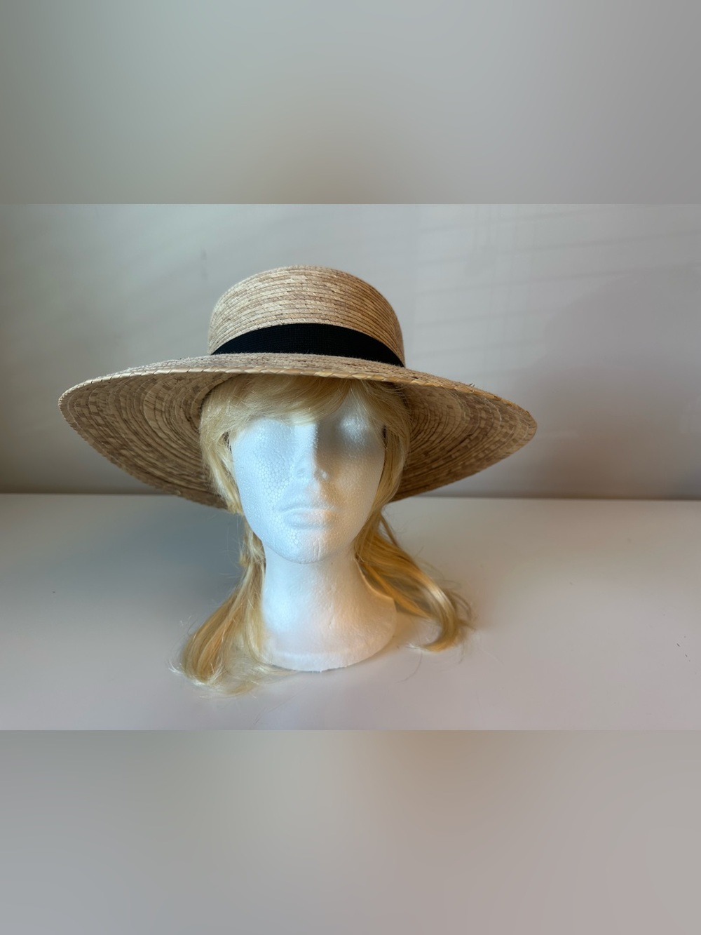 Tula Straw Hat Size 7 Brim 4” Crown 4” NWOT $50
